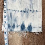 BLANK NYC  Womens High Rise Tie Dye The Madison Crop Jeans White Blue 27 NWT‎ Photo 12