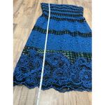 BCBGMAXAZRIA  Sequin and‎ knitted Manuela Dress, 2, Blue and Black Photo 8