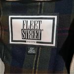 Fleet Street  womens button front gathered waist trench coat tan 12 petite Photo 1