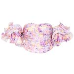 Pretty Little Thing Plus Lilac Floral Print Puff Sleeve Bardot Crop Top US 14 Photo 9