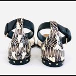 Valentino Garavani  Snakeskin Soul Rockstud Sandals Photo 4