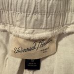 Universal Threads Universal Thread White Linen Shorts Photo 2