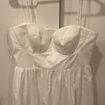 Mango Corset Bubble Hem Mini Dress Size 10 Photo 3