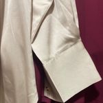 Joie Elegant Cream Satin Blouse Photo 4