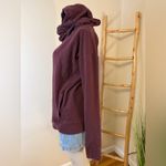 Lululemon Stress Less Hoodie 4 Heathered Bordeaux Drama Long Sleeve Pullover Photo 8