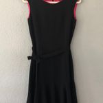 K Petite Black Dress with Bottom Ruffles Photo 0