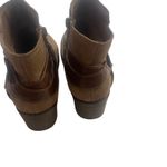 White Mountain Women's Size 6.5 M Cow Suede Brown Ankle Booties Boots Photo 4