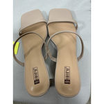 Womans NWOT Idifu Strappy Slipon Slide Sandals 9.5 Pink Block Heel Open Toe Photo 5