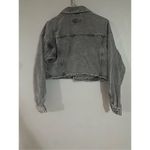 Forever 21 Women’s Gray Buttons Closure Denim Jacket Size M Photo 6