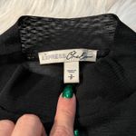 EXPRESS sheer bandue black bodysuit small Photo 2