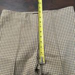 Theory  yellow, cream & black plaid dress pants size 4 Photo 8