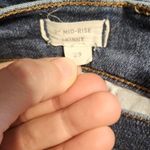 Madewell  Dark Wash 9" Mid Rise Skinny Jeans size 29 Stretch Photo 4