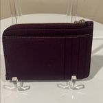 Kate Spade Deep Purple Card Holder with Keychain EUC Photo 5