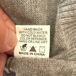 Debut  Heather Gray Short Sleeve Button-Down Top Photo 7