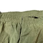 Forever 21  Halter Top Maxi Dress Khaki Olive Green Faux Suede Dress Medium New Photo 2