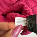 Ralph Lauren Lauren  Cardigan Womens Large Pink Cable Knit Zip Up Sweater Preppy Photo 3