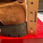 Salvatore Ferragamo  Suede Leather Lace Up, 2 Tone Boots,‎ size 10 Photo 7