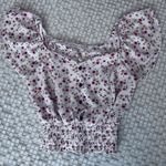 Monteau floral cropped blouse Photo 1