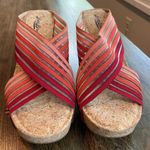 Lucky Brand  Wedge Ribbon Sandals - size 7.5 Photo 0