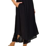 Zenana Outfitters Woven Crinkle Smocked Waist Maxi Skirt W Pockets Photo 3