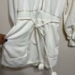 For Love & Lemons Cream Long Sleeve Sweate Dress Large Women Photo 4