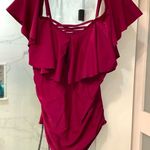 Pretty one piece swimsuit 🌺🌺🌺 Red Size XL Photo 0