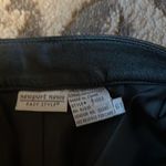 Newport News  genuine leather black pants. Excellent condition. Size 6T Photo 3