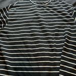 Black white striped shirt Size M Photo 0