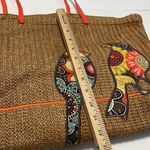 Vera Bradley Birds Weave Straw Tote Bag Photo 11