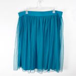 Torrid  x DISNEY VILLAINS Green Tulle Graphic Pull On Waist Lined Skirt Size 3X Photo 1