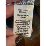 ATM Anthony Thomas Melillo Shirt Women Large Gray Cotton Short Sleeve Tee Preppy Photo 7