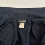 Vintage Brioche California Double Breasted Pinstripe Blazer Blue Women7/8 Office Black Size undefined Photo 5