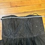City Chic Black  strapless sequin tulle dress Photo 6
