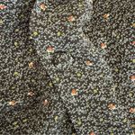 Vintage Floral Blouse Cottage Soft Modest Feminine Retro Layering Dark Academia Gray Size 10 Photo 11