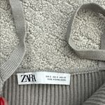 ZARA  grey corset sweater tank top Blouse Photo 1