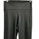 Material Girl Women's XL Black Faux Leather High Rise Leggings Casual Photo 7