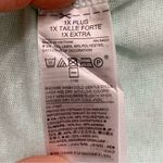 Old Navy NWT  Linen Blend Lace Sleeves Lightweight Top, Size 1X Photo 9