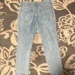 Old Navy  Blue High Rise Jeans Distressed Ankle Length size 12 Photo 4