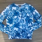Covington  Floral cardigan sweater Size Medium Photo 5