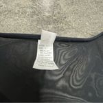 Envya sheer swimwear cropped corset like shirt Black Photo 2