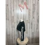 H&M  Green cropped sweater size medium Photo 2