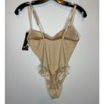 Body Beautiful Womens Size Small Shapewear Bodysuit Tan Nude Lace Adjustable NWT Photo 1
