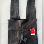 Spanx NWT faux leather high rise leggings large Photo 0