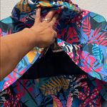 Lauren James Floral Anorak Jacket Size Large Photo 5