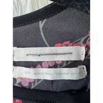 Urban Outfitters  Black Floral Midi Dress with Short Sleeves Photo 5