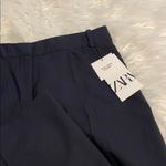 ZARA Wool Blend Elegant Black Trousers size M inseam 32” waist 32” brand new Photo 7