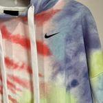 Nike Dri Fit Get Fit Women's Tie Dye Pullover Training Hoodie Size Small Photo 4