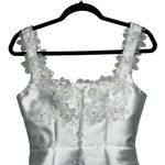 Elliatt NEW NWT  Elder Floral Appliqué Mini Dress In White Photo 7