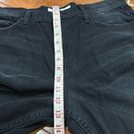 NWT MOTHER Women's The Spinner Zip Sneak Wide Leg Jeans In Magic Black Size 33 Photo 9