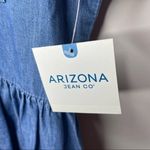 Arizona Jeans Arizona Jean Company Chambray Button Down Dress Medium Wash 100% Cotton XL 16 JR Photo 3